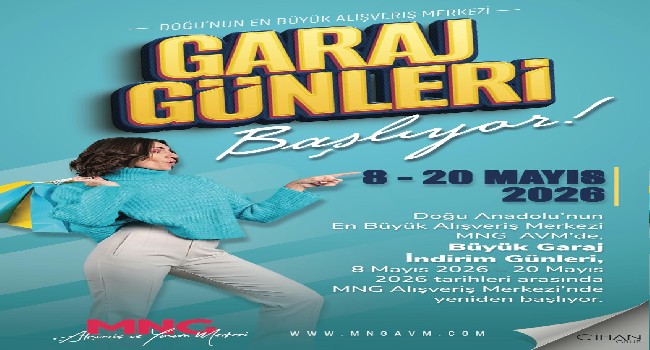 Erzurum’da Alışveriş Şöleni! MNG AVM'nin Büyük Garaj İndirim Günleri Başlıyor