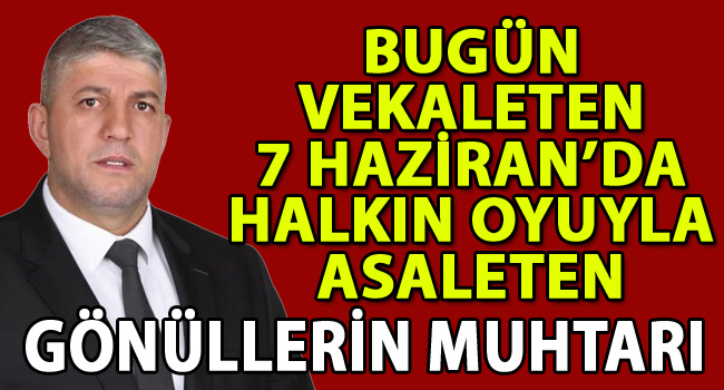 Lalapaşa'da Hizmetleriyle İz Bırakan Recai Arabacı, Asaleten Muhtarlığa Hazır
