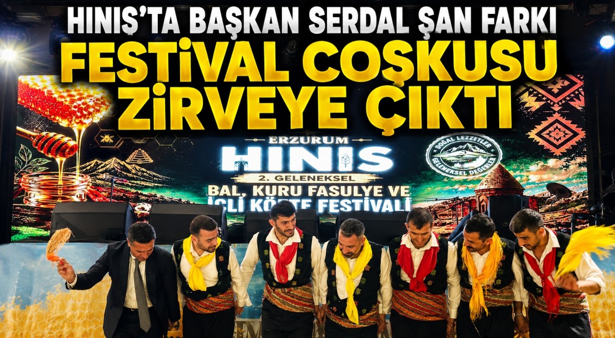 Başkan Serdal Şan'dan Hınıs'a Yakışan Organizasyon