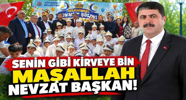 Köprüköy Belediyesi'nden Geleneksel Sünnet Şöleni