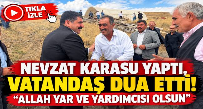 Nevzat Karasu’dan Dişlikaya’ya Taziye Evi, Vatandaştan İse Başkan’a Dua! 