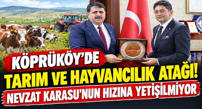 Köprüköy’de Tarım ve Hayvancılık Atağı! Başkan Nevzat Karasu, İlçenin Geleceğine Yön Veriyor
