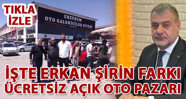 Başkan Erkan Şirin, İlklere İmza Atmaya Devam Ediyor.. Ücretsiz Açık Oto Pazarı Düzenleniyor