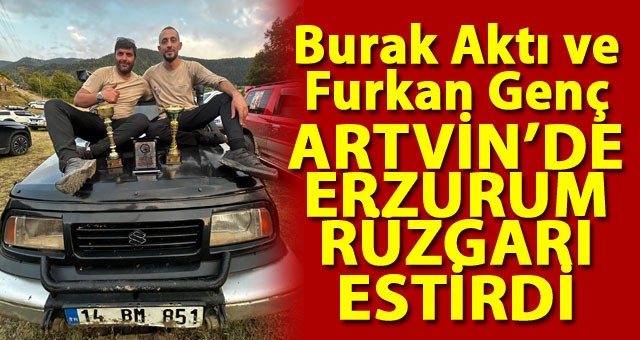 4. Uluslararası Şavşat Off-Road Yarışlarında Erzurum Rüzgarı Esti