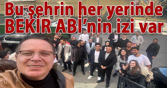 Bu Şehrin Her Yerinde Ebubekir Elmalı'nın İzi Var