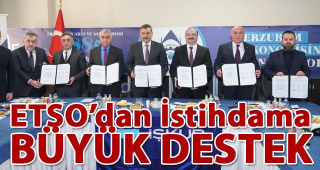 ETSO'dan İstihdama Büyük Destek..