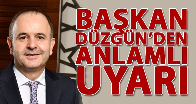 TPF Başkanı Ömer Düzgün, Koli Hazırlığı Yapan Marketleri uyardı