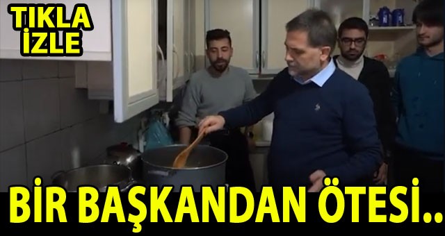 Başkan Uçar, Gönüllere Dokunmaya Devam Ediyor.. Öğrencilere Yemek Pişirip İftar Sofrası Hazırladı